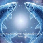 Pisces Horoscope Today, April 10, 2026: Take decisions slowly, invest within limits