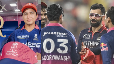 'Dear Vaibhav...' : Virat Kohli’s heartwarming message for Sooryavanshi after RR win | Cricket News