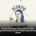 Scorpio Horoscope Today, April 14, 2026: Relationships feel steady, and you’ll enjoy closeness without power games