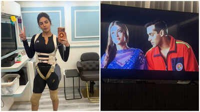 Priyanka Chopra’s photo dump features Salman Khan-Aishwarya Rai, Madhuri Dixit, Sridevi films: 'Some here... some there...' | Hindi Movie News
