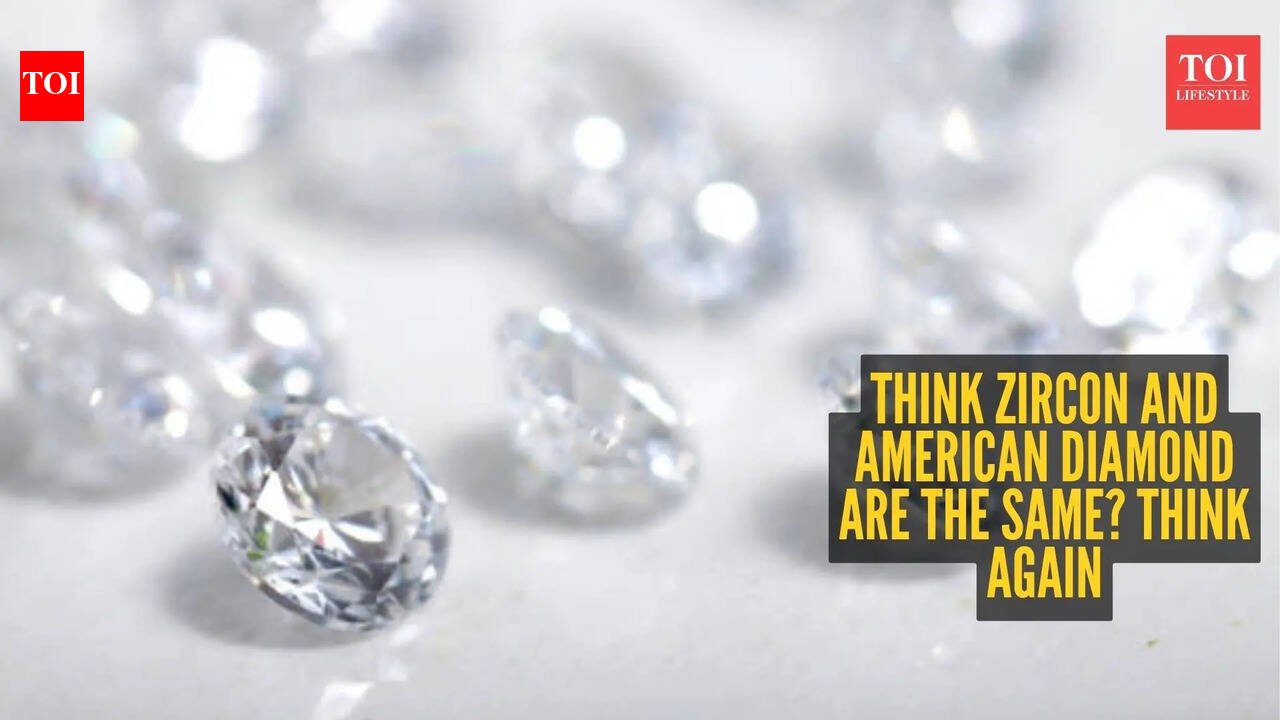 Are zircon and American diamond the same?