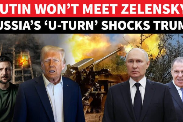Lavrov Declares Putin Won’t Meet Zelensky, Shocks Trump