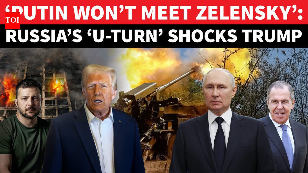 Lavrov Declares Putin Won’t Meet Zelensky, Shocks Trump