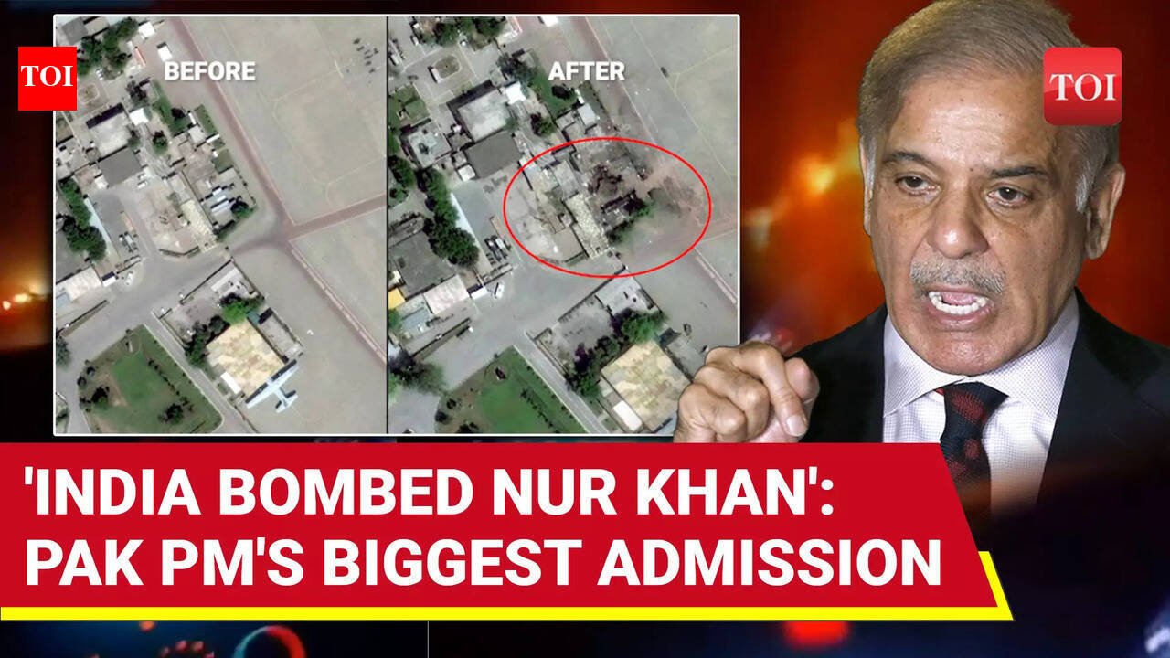 Pak PM Sharif Admits India's Missiles Hit Nur Khan Air Base