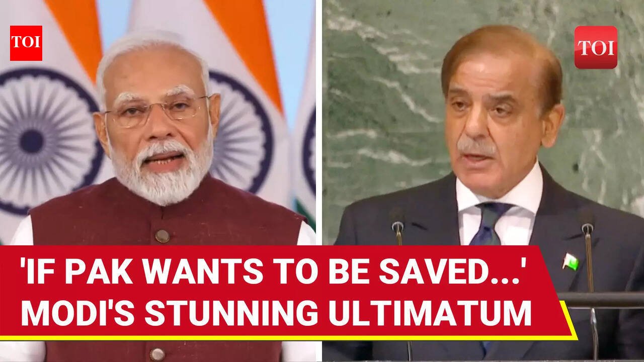 PM Modi's BLISTERING Message For Shehbaz Sharif, ISI, Pak Army