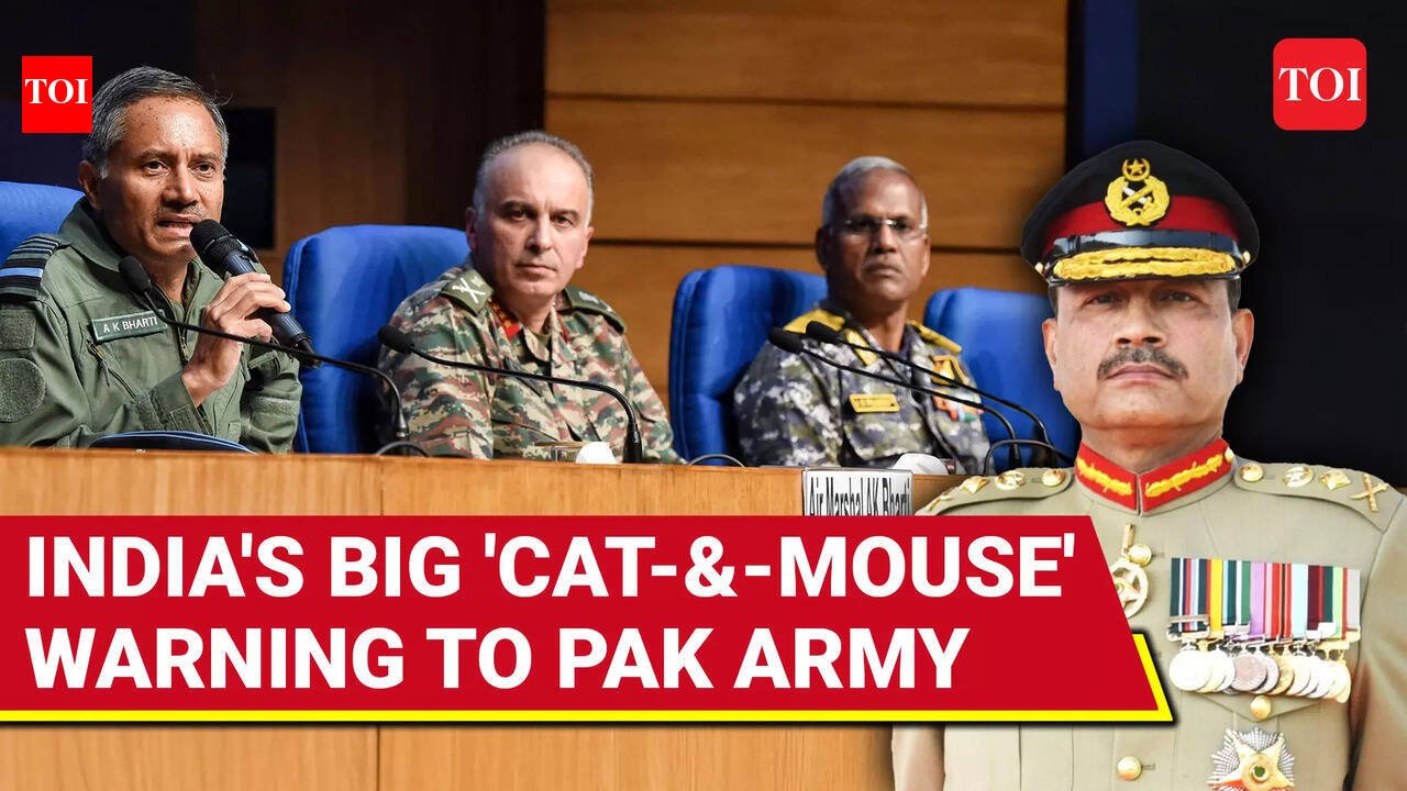 Indian Armed Forces Warn Pak Against Future War: 'Ahead Of You In Cat-And-Mouse Game'