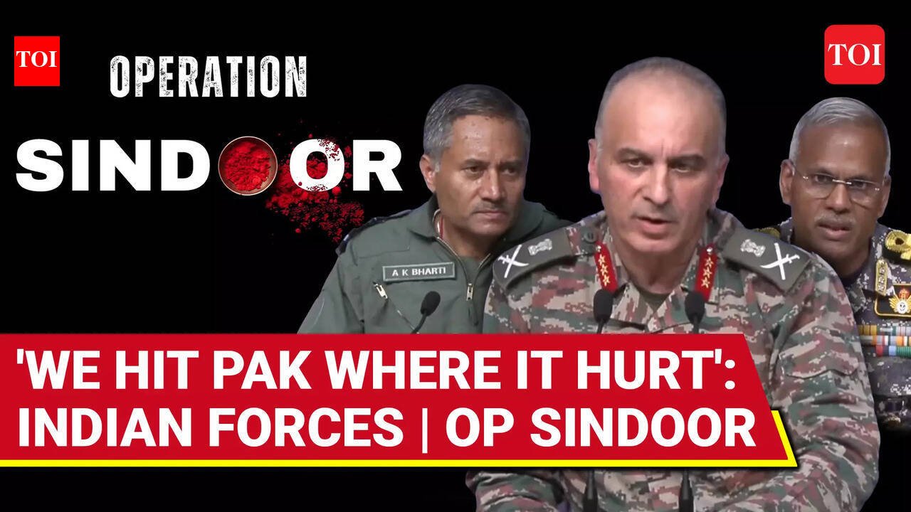 Op Sindoor: Indian Military Shares VISUAL PROOF Of Pak Air Bases Hit By Cruise Missiles