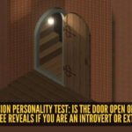 Optical illusion personality test: Is the door open or closed? What you see reveals if you are an introvert or extrovert |