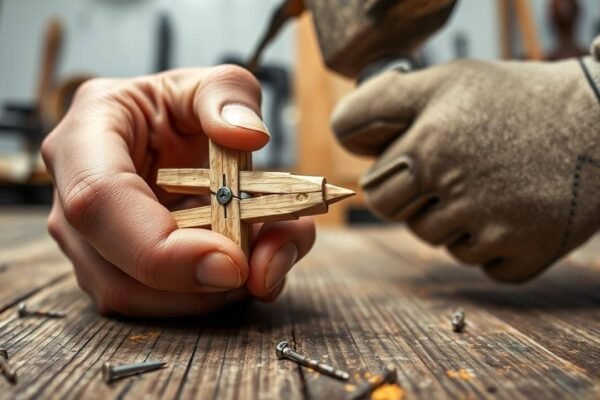 The clothespin guard: Your finger's best friend in the workshop |