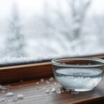 The windowsill secret: How a bowl of salt can stop winter window fogging |