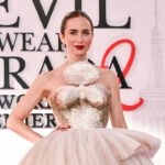 Emily Blunt picks a sculpted Schiaparelli ball gown and Mikimoto jewels for ‘The Devil Wears Prada 2’ premiere |