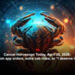 Cancer Horoscope Today, April 30, 2026: Avoid random app orders, extra cab rides, or "I deserve it" shopping