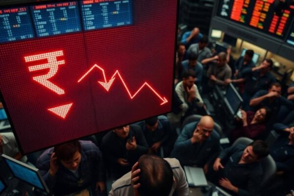 Rupee hits record low of 95.20 against US dollar, slides 32 paise in early trade
