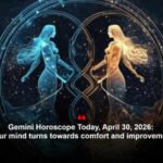 Gemini Horoscope Today, April 30, 2026: Your mind turns towards comfort and improvement