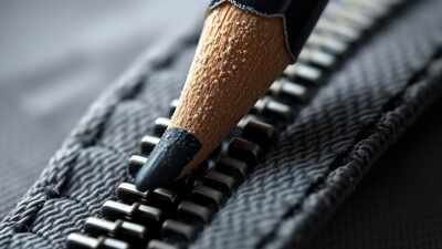 Tired of stuck zippers? This 10-second pencil trick is a total game-changer |