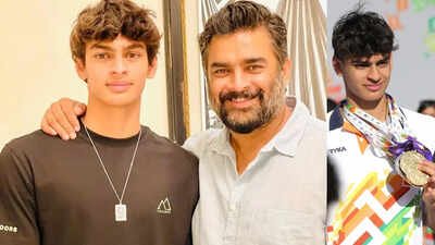 R Madhavan: 'You can't be seen with your shirt off, sleeping in any bed,' R Madhavan warned his son Vedaant about the responsibilities which come with fame | Hindi Movie News