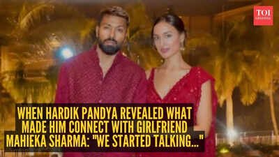 Mahieka Sharma: When Hardik Pandya revealed what made him connect with girlfriend Mahieka Sharma: "We started talking..." |