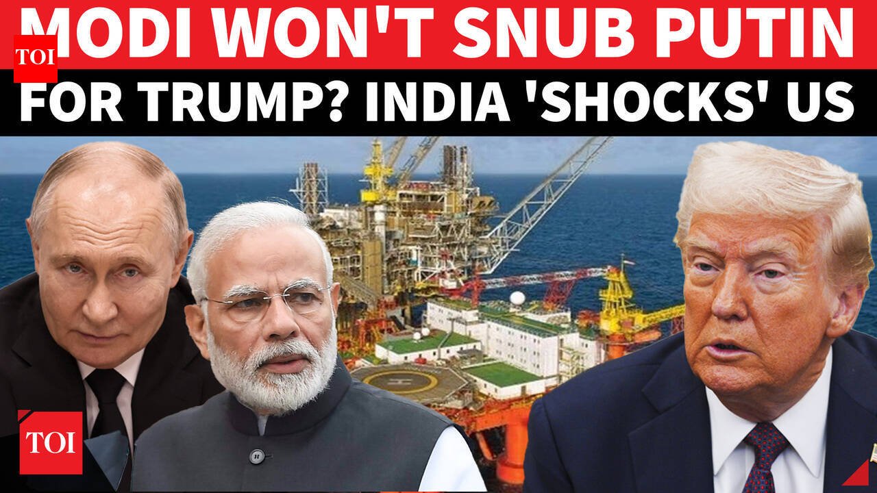 India & Trump's Russian Oil Trade Claims CLASH