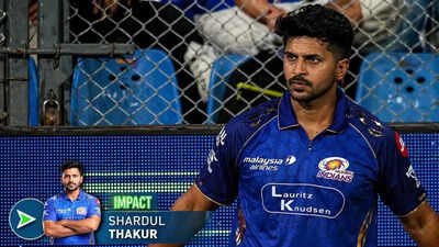 Shardul Thakur: IPL 2026 | Shardul Thakur: Impact sub without impact as Mumbai Indians’ call raises questions | Cricket News