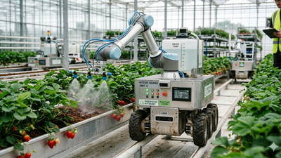 This AI-powered robot can tell which trees are thirsty and which aren’t |
