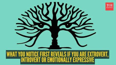 Optical illusion personality test: Tree, eyes, two faces? What you notice first reveals if you are extrovert, introvert or emotionally expressive |