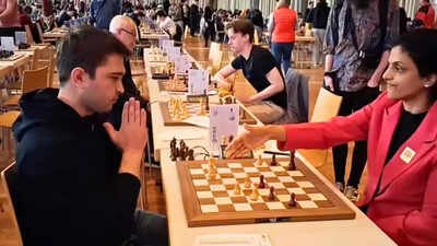 No handshake! India's Harika Dronavalli breaks silence on Uzbek GM's 'Namaste' | Exclusive | Chess News