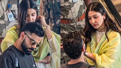 Virat Kohli, Anushka Sharma serve couple goals, make first appearance after the 'like' controversy involving German influencer LizLaz | Hindi Movie News