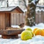 How something as simple as a tennis ball helps winter wildlife stay safe |