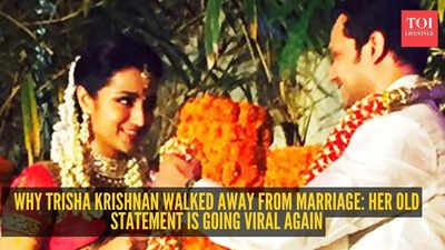Varun Manian: Trisha Krishnan called off her wedding with Varun Manian for this reason and the internet is talking about it again
