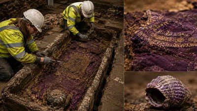 1,700-year-old Roman tombs reveal a dye worth more than gold inside coffins sealed for centuries