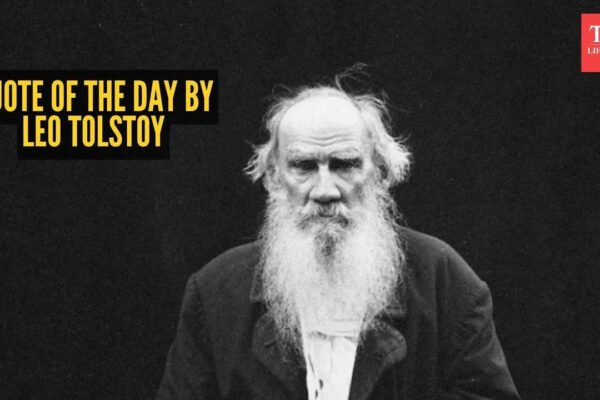 Quote of the day by Leo Tolstoy: 'When you love someone, you love the person as they are, and not as you'd like them to be'
