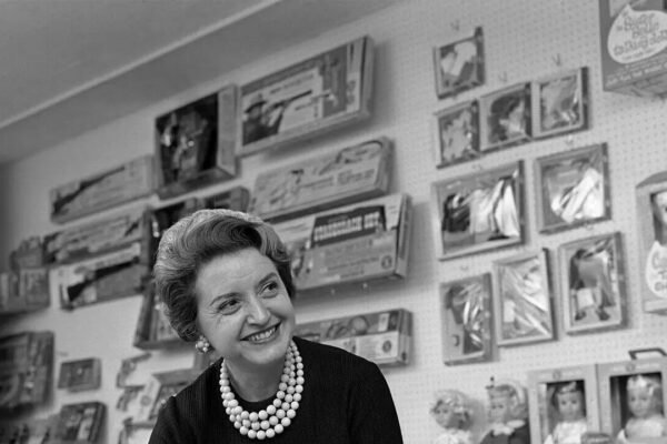 In 1959, Ruth Handler saw her daughter playing with paper dolls, which led to the formation of Barbie |