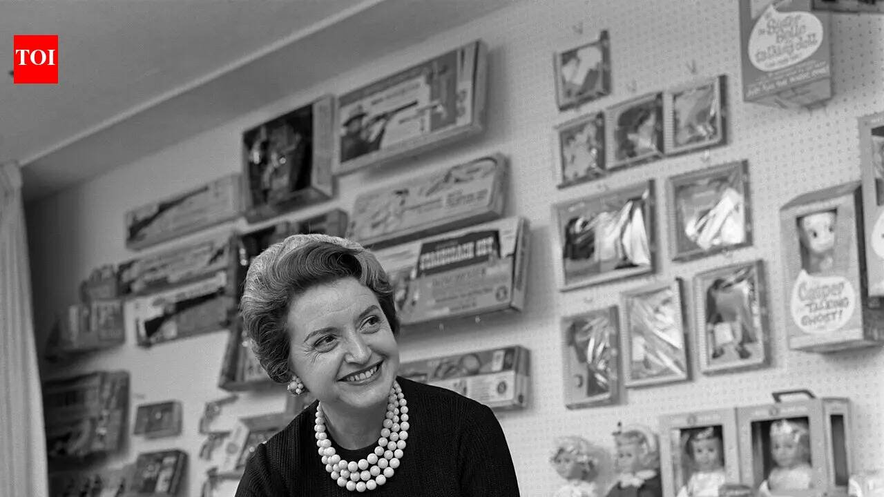 In 1959, Ruth Handler saw her daughter playing with paper dolls, which led to the formation of Barbie |