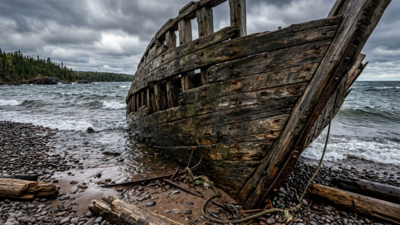 In 2023, an 8-year-old with a metal detector wandered onto a Canadian beach and accidentally found a 170-year-old shipwreck |