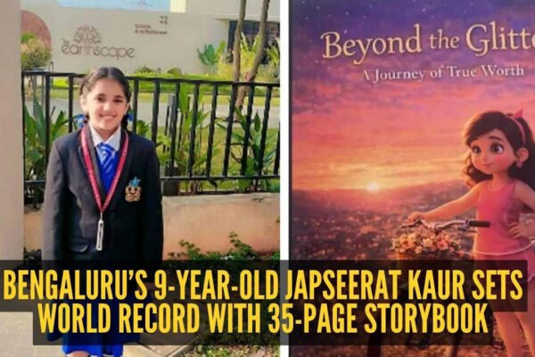 Bengaluru’s 9-year-old Japseerat Kaur sets world record with 35-page storybook