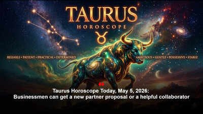 Taurus Horoscope Today, May 5, 2026: Businessmen can get a new partner proposal or a helpful collaborator