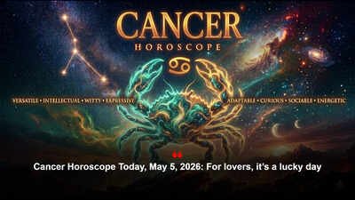 Cancer Horoscope Today, May 5, 2026: For lovers, it’s a lucky day