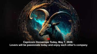 Capricorn Horoscope Today, May 7, 2026: Lovers will be passionate today and enjoy each other’s company