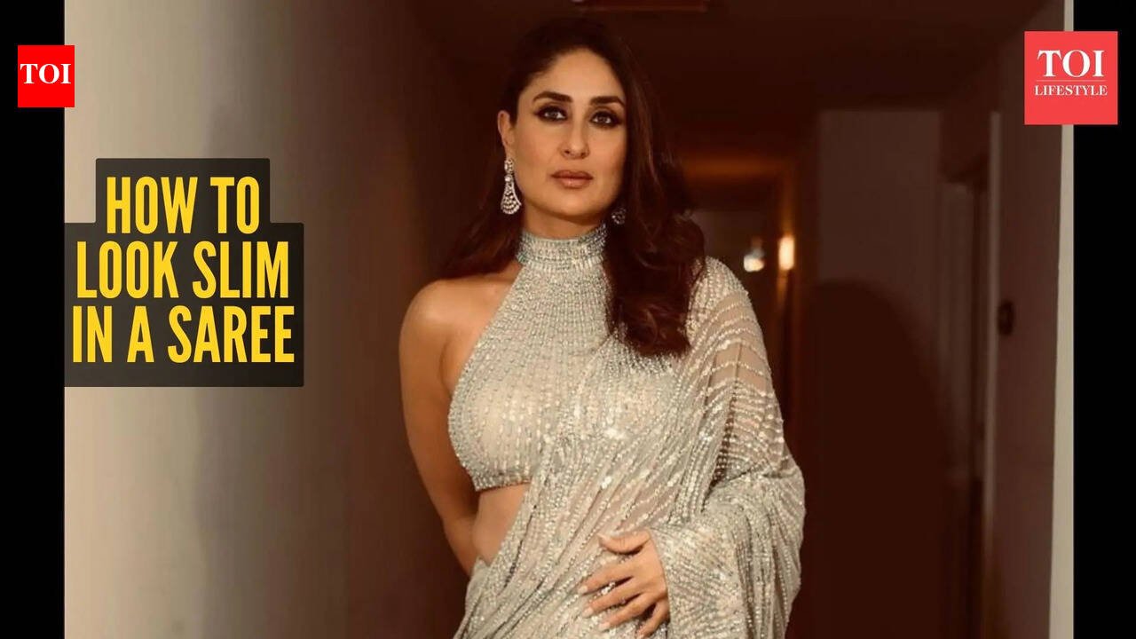 5 smart style hacks to look slimmer in a saree