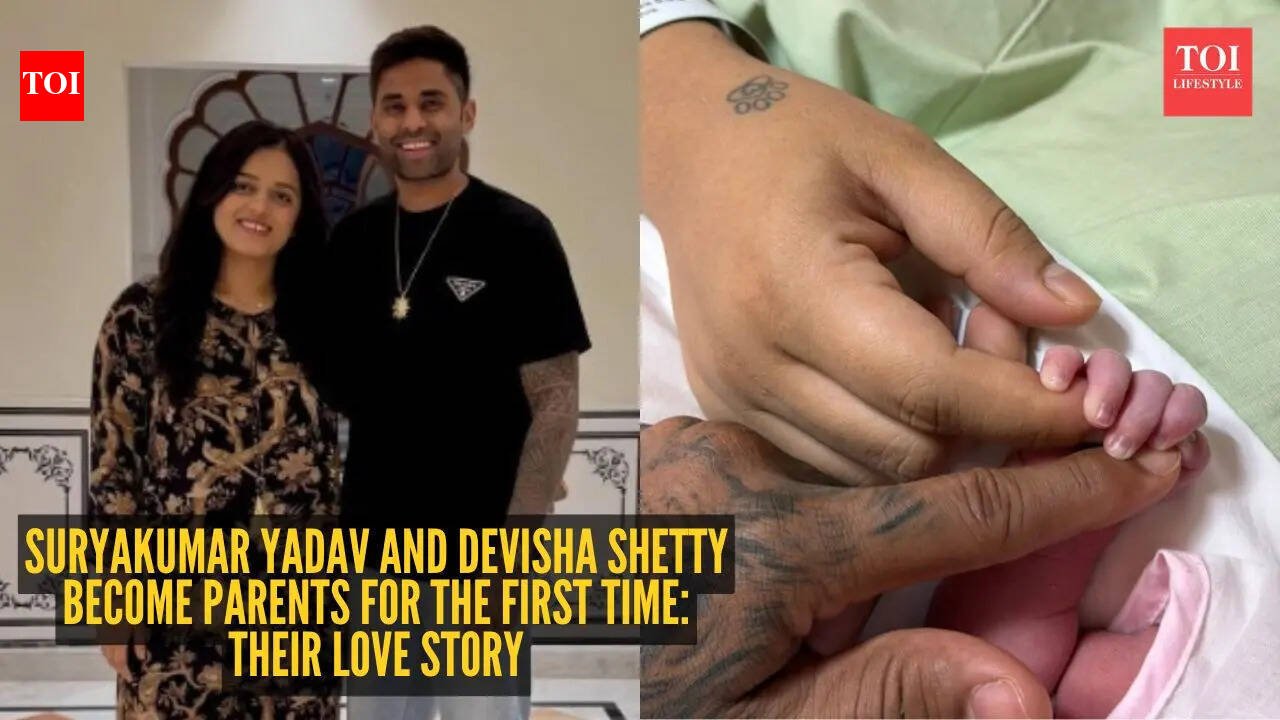 Suryakumar Yadav and Devisha Shetty become parents for the first time: Their love story