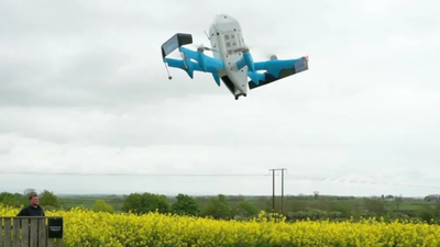 Amazon begins drone deliveries in UK with Darlington pilot programme