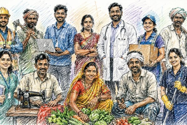 India’s job market decoded: Where Indians work, what they earn — Explained in charts