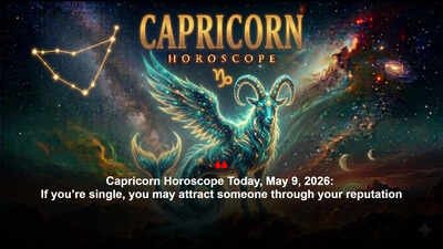 Capricorn Horoscope Today, May 9, 2026: If you’re single, you may attract someone through your reputation