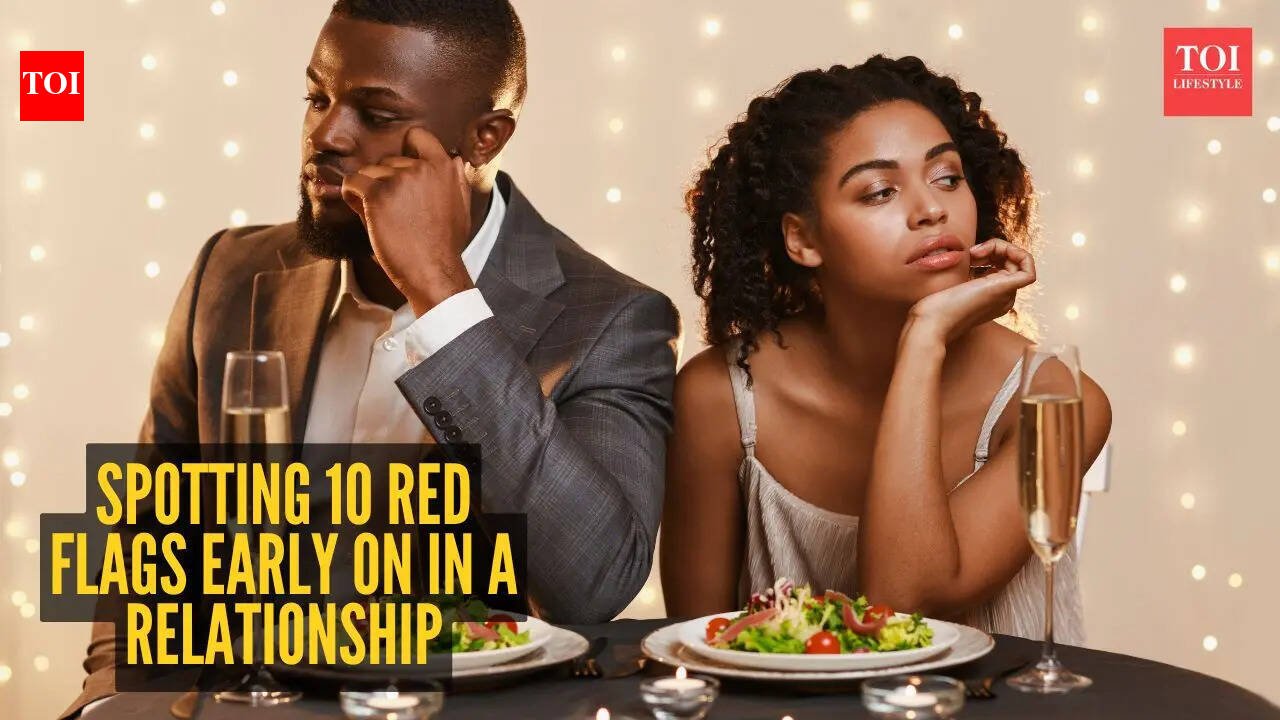 Spotting 10 red flags early on in a relationship