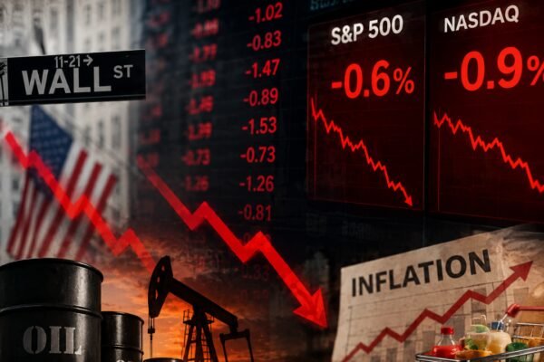 US stock market today (May 12, 2026): Oil price surge, inflation fears drag Wall Street, S&P 500 down 0.6%, Nasdaq 0.9% lower