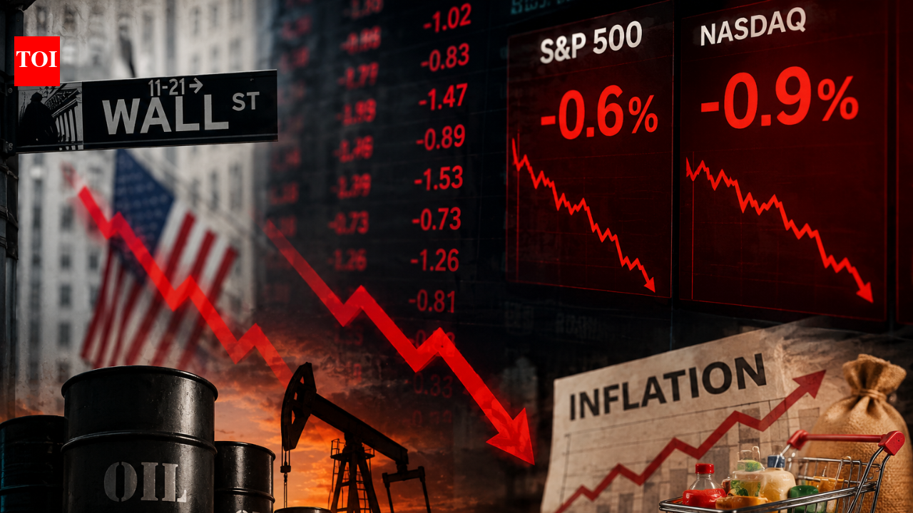 US stock market today (May 12, 2026): Oil price surge, inflation fears drag Wall Street, S&P 500 down 0.6%, Nasdaq 0.9% lower