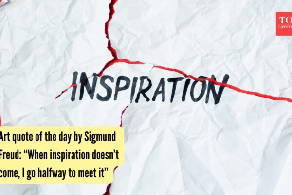 “When inspiration doesn’t come, I go halfway to meet it”