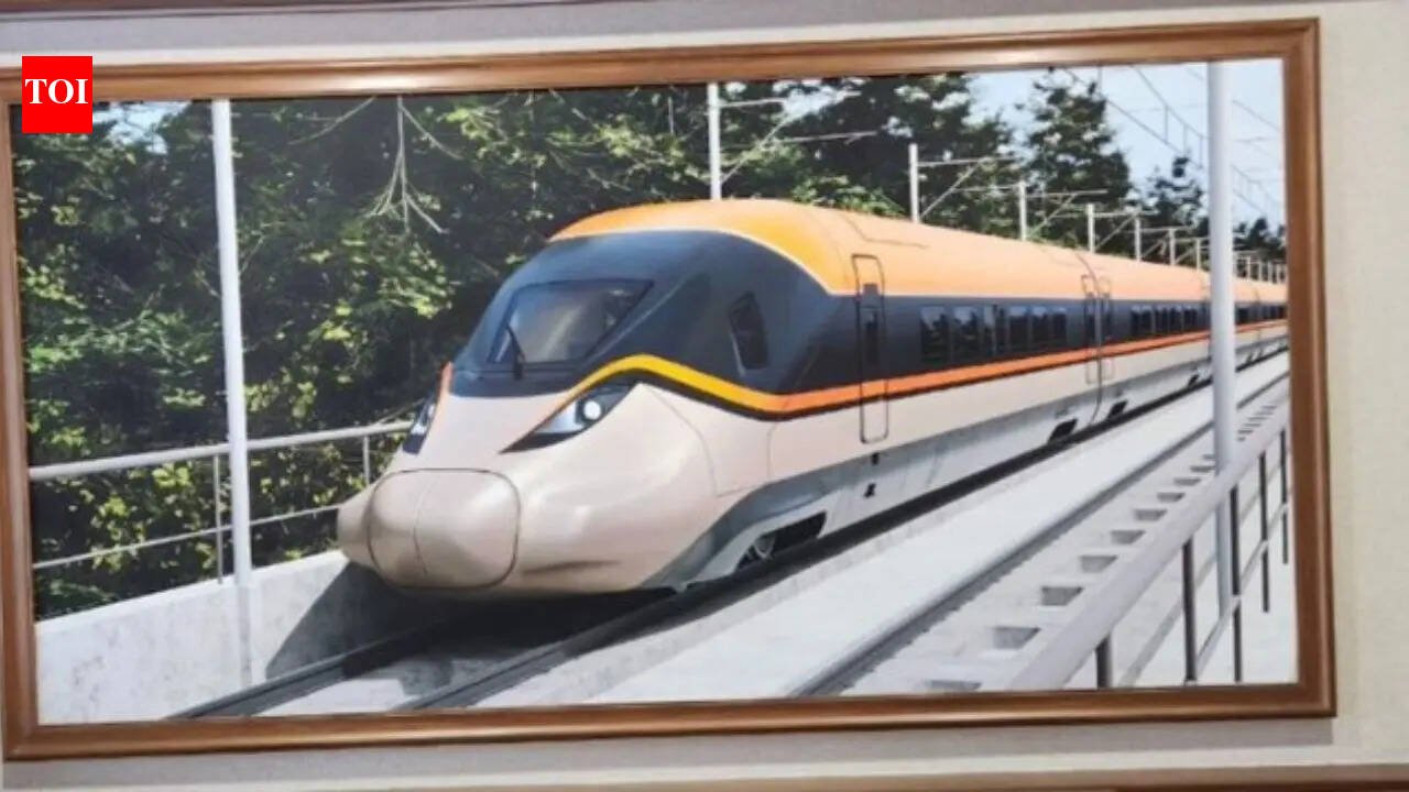 Indian Railways reveals proposed bullet train design