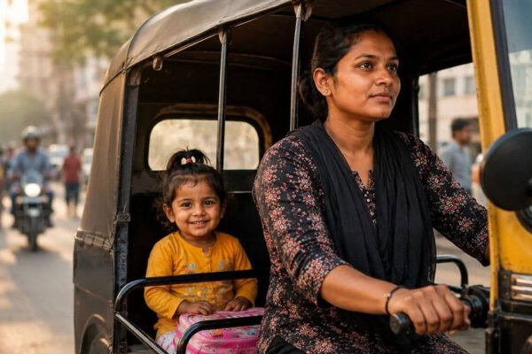 This Kalyan mother now drives a rickshaw 16 hours a day for her daughter’s dream