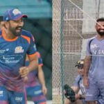 ‘Kya middle stump udaya bey’: Rohit Sharma’s funny Eden act leaves MI, KKR in splits